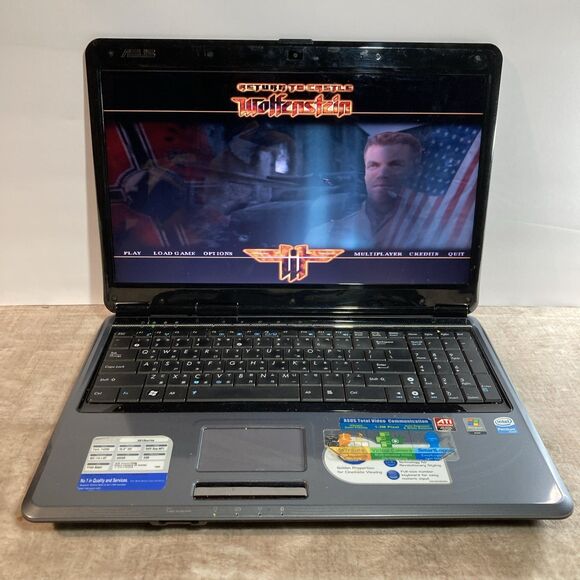 VTG Asus X61S 15.6" – 3GB RAM 60GB SSD Windows XP Pro Retro Gaming Laptop CD/DVD - Picture 14 of 16